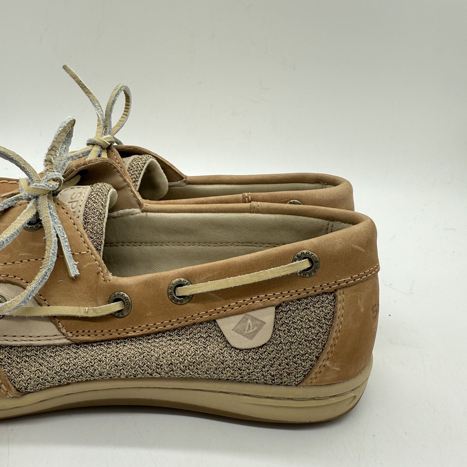 Sperry Women’s Koifish Linen Oats Boat Shoes – Size US 9.5 – STS95589