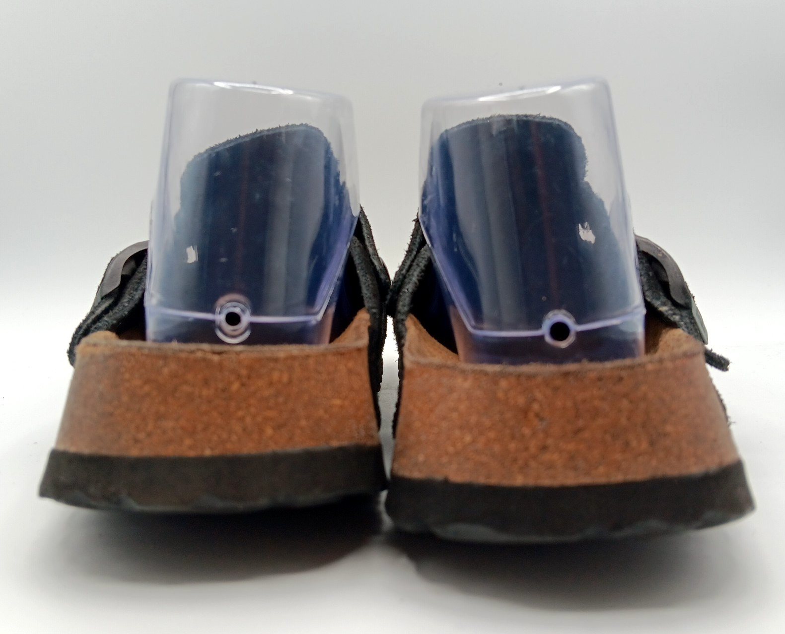 Betula by Birkenstock Boston Black Suede Clogs Sandals Size EU 41 10 US