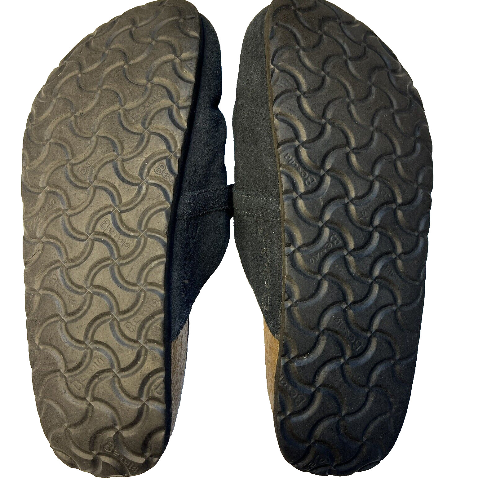 Birkenstock Betula Boston Black Suede Clogs Women’s Size 37 Narrow