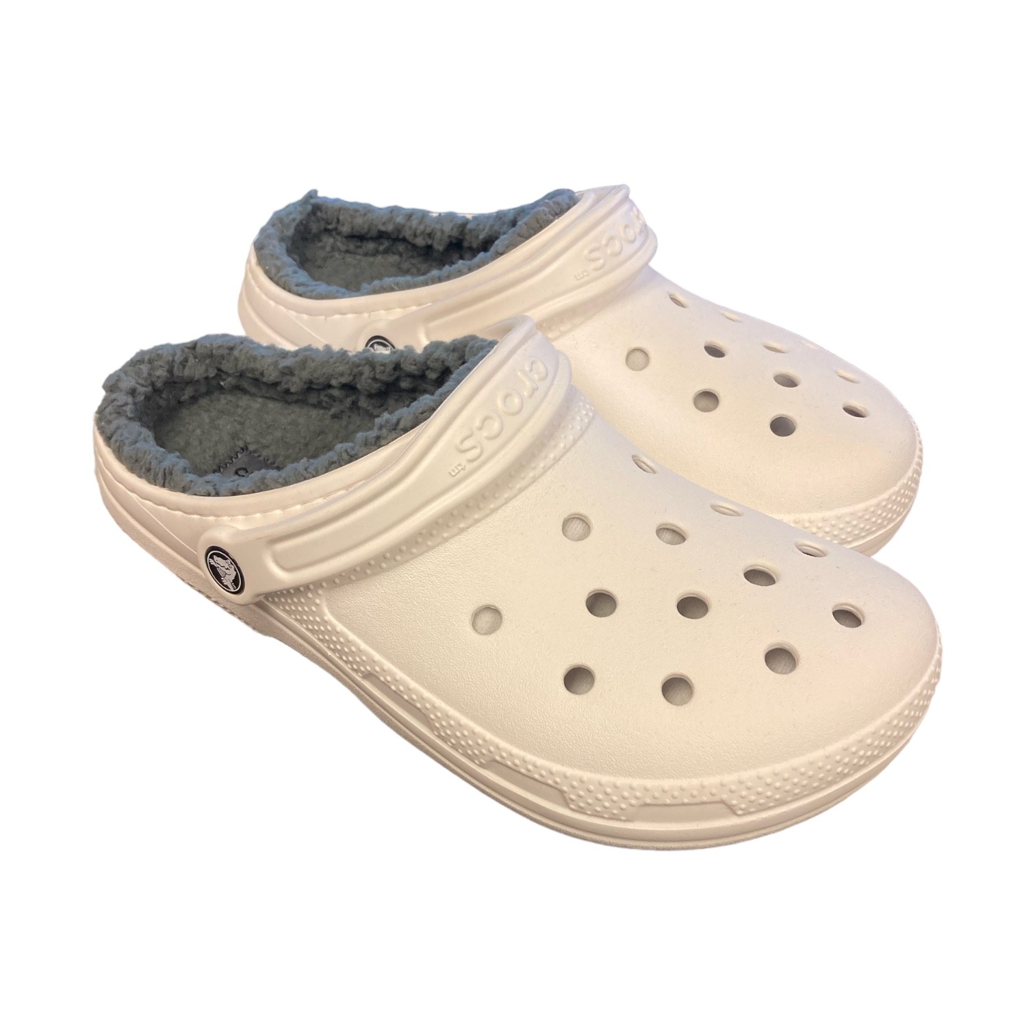 Crocs Unisex Adult Faux Fur Lined Slip-On Lightweight Clogs With Heel Strap