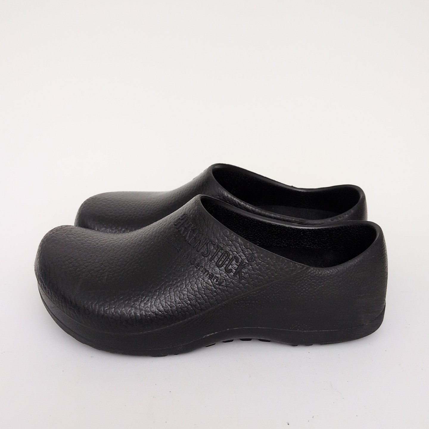 Birkenstock Shoes Women’s 6 EU 37 Profi Work Clogs Black Slip On ~Germany~