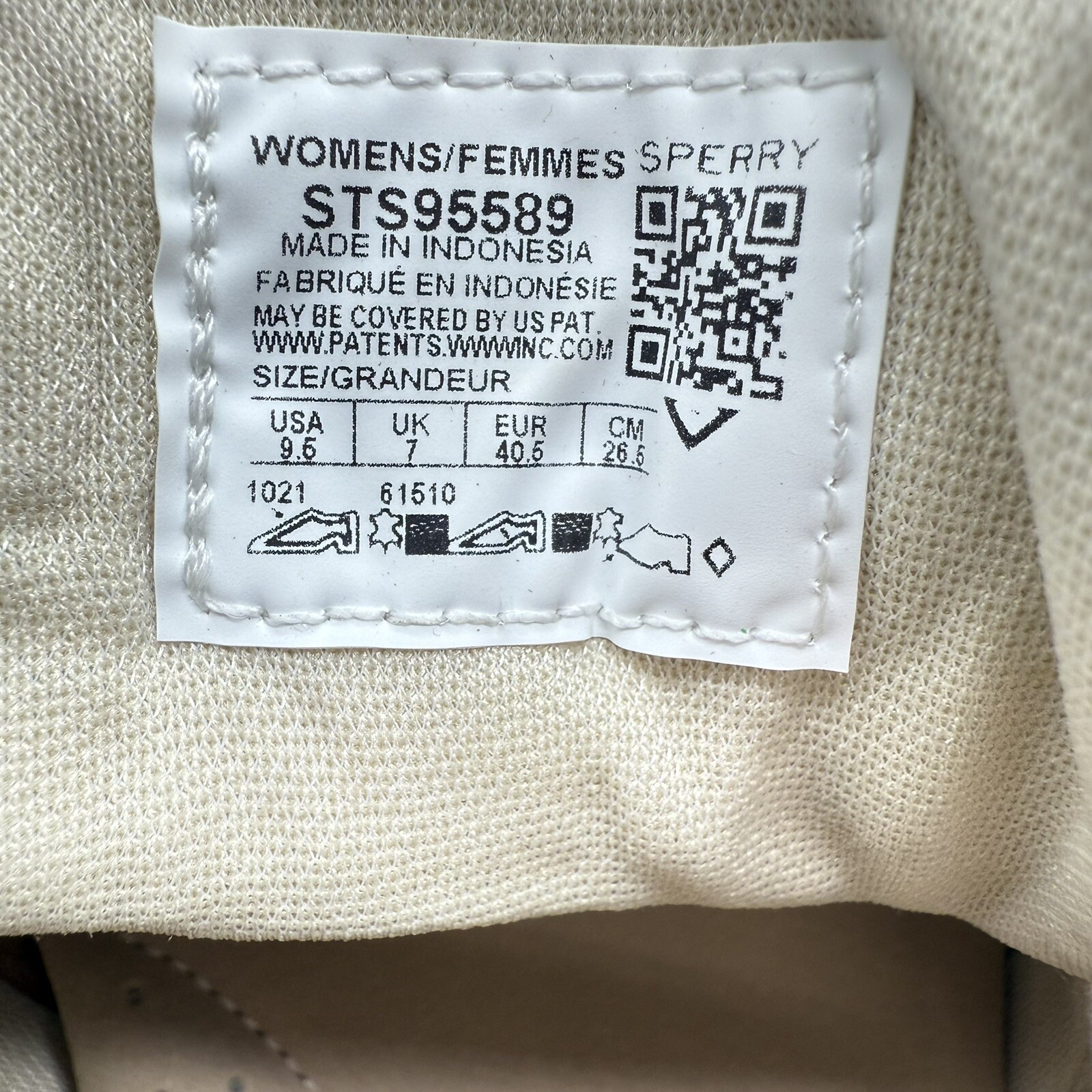 Sperry Women’s Koifish Linen Oats Boat Shoes – Size US 9.5 – STS95589