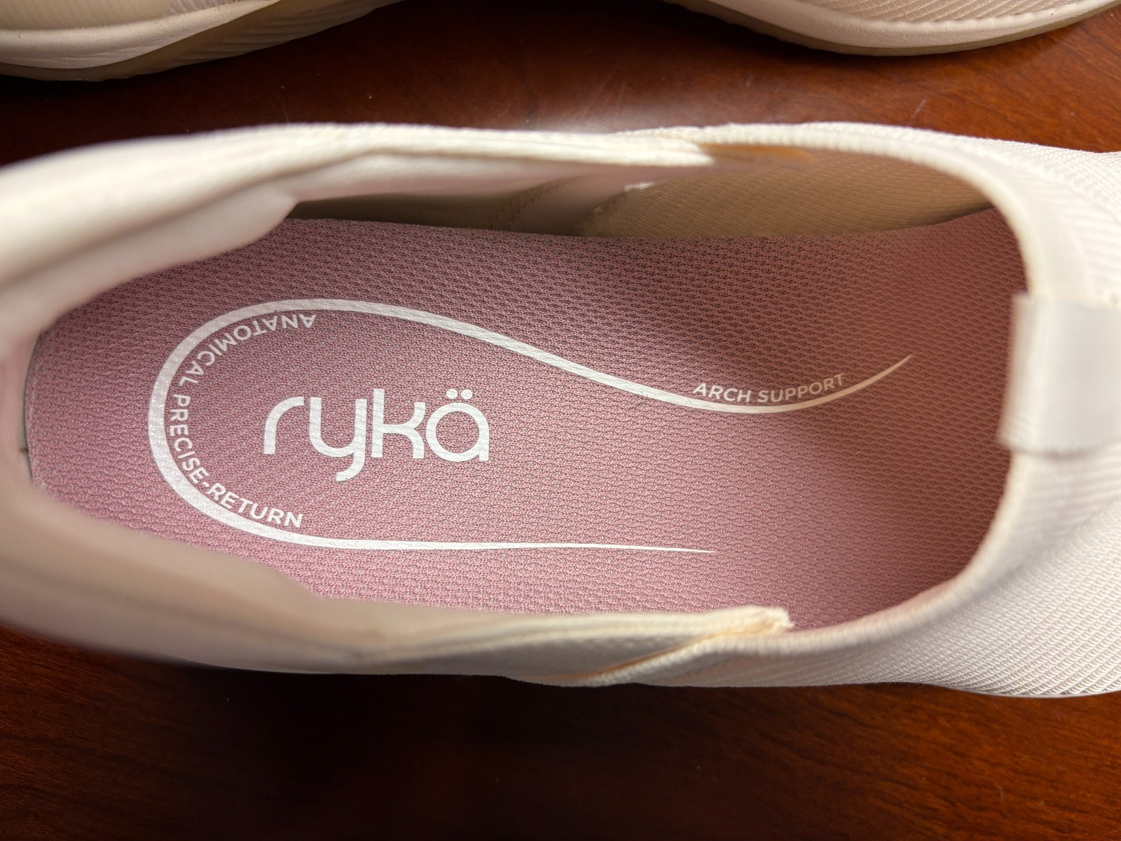 RYKA White Beige Mesh Women’s Slip-on Comfort Shoes US 12 W / EU 43