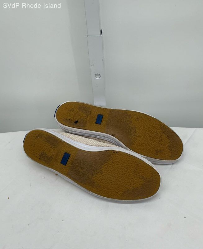Keds Beige champion seersuckers Casual Shoe Women 8