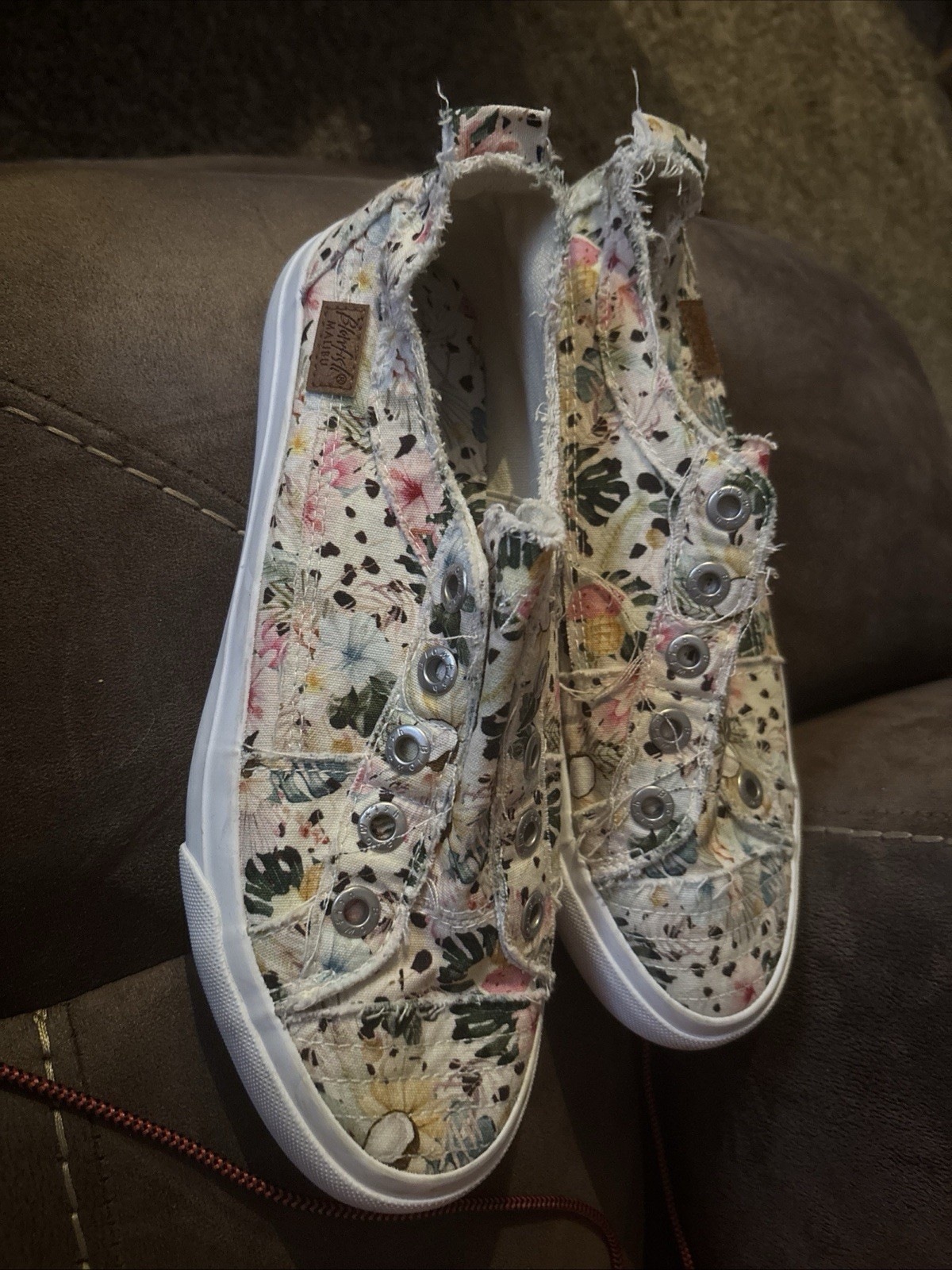 Blowfish Malibu Floral Women’s Shoes Size 8