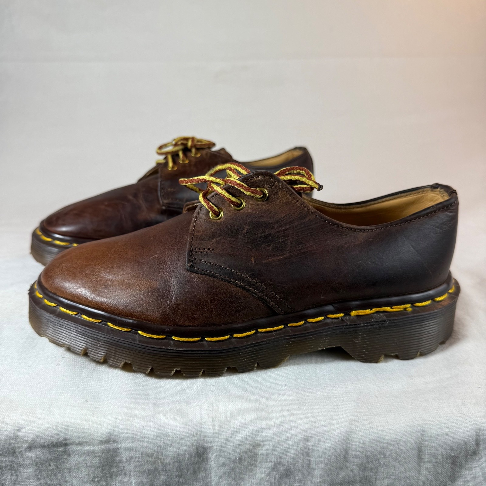 DR. MARTENS RARE VINTAGE MADE IN ENGLAND OXFORDS 1461 WOMENS UK SIZE 2 US 4 1G