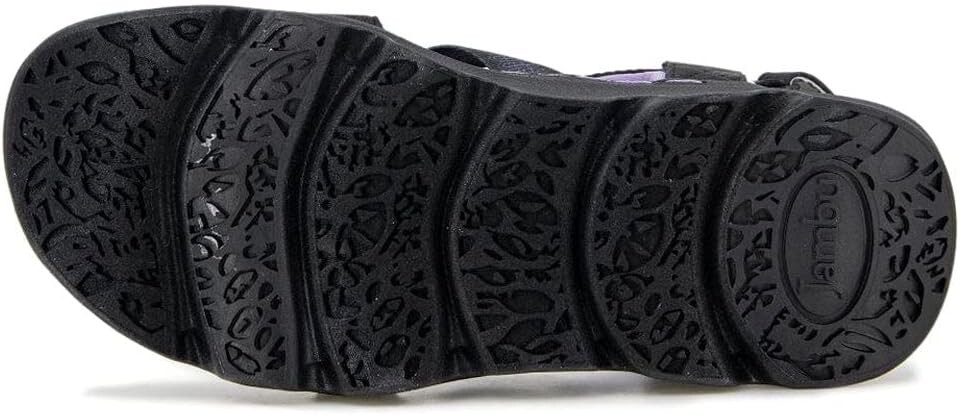 NWT Jsport by Jambu Water Ready Sandal Shoe Size 11 Black Lavender $59 1SH49