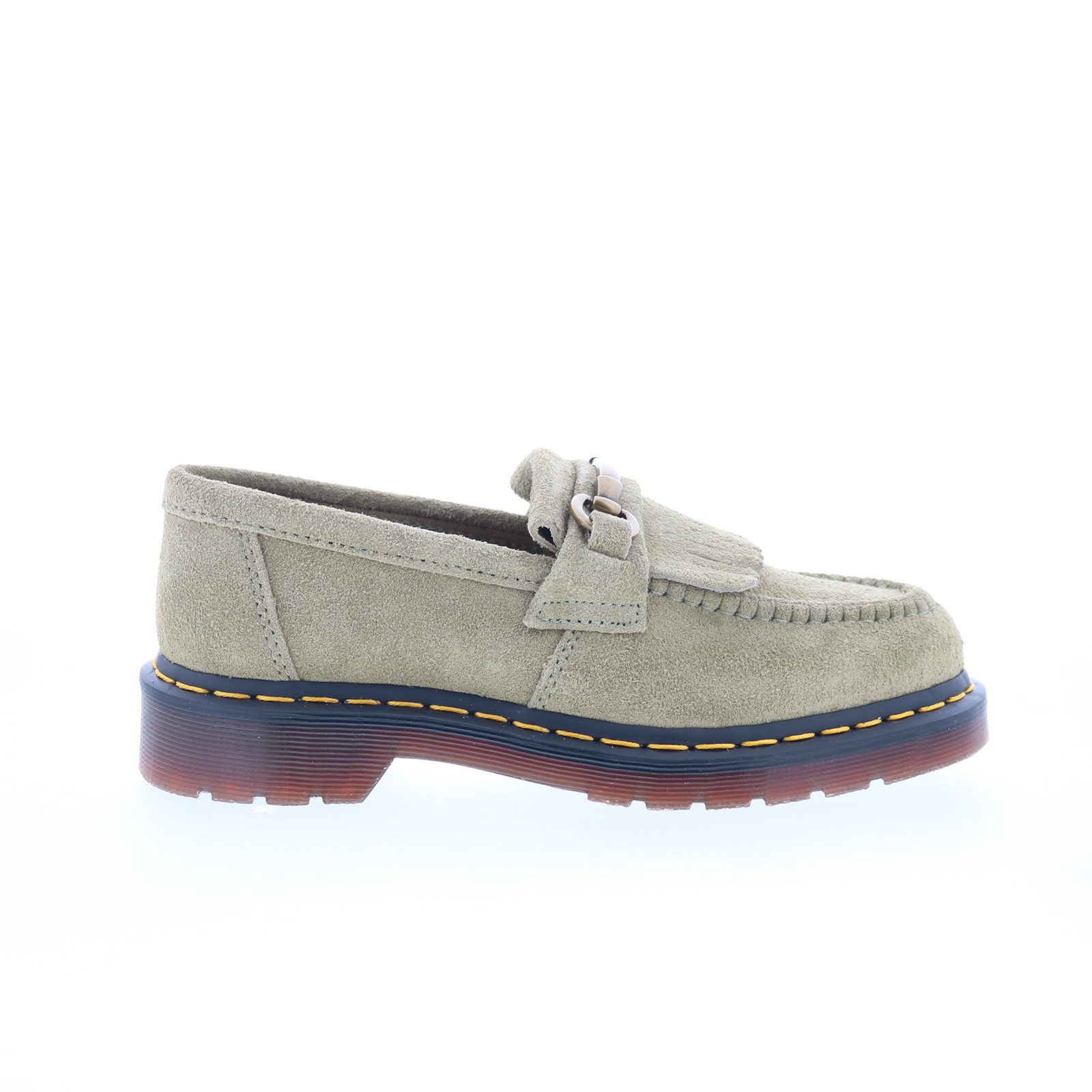 Dr. Martens Adrian Snaffle Desert Oasis Womens Green Loafers Casual Shoes Uk 3