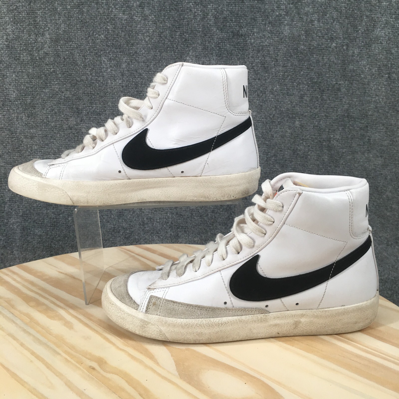 Nike Shoes Womens 9.5 Blazer Mid ’77 Vintage Sneakers White Lace Up Athletic