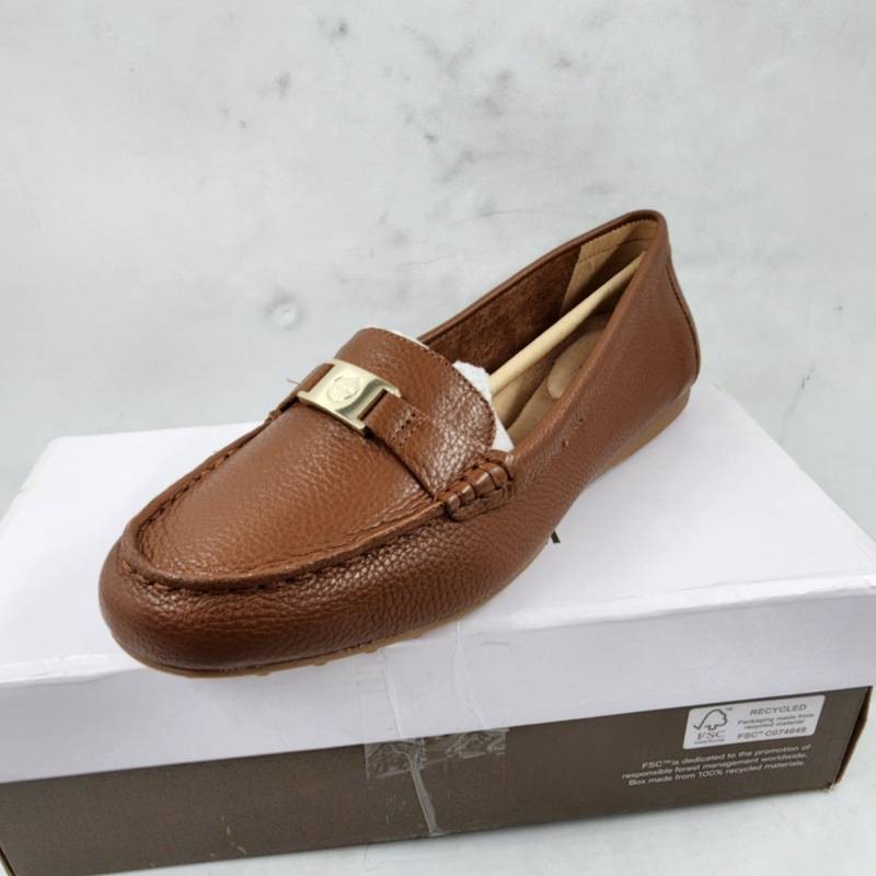 Giani Bernini Dailyn Slip On Driver Loafers Women’s 9M Saddle Brown Leather