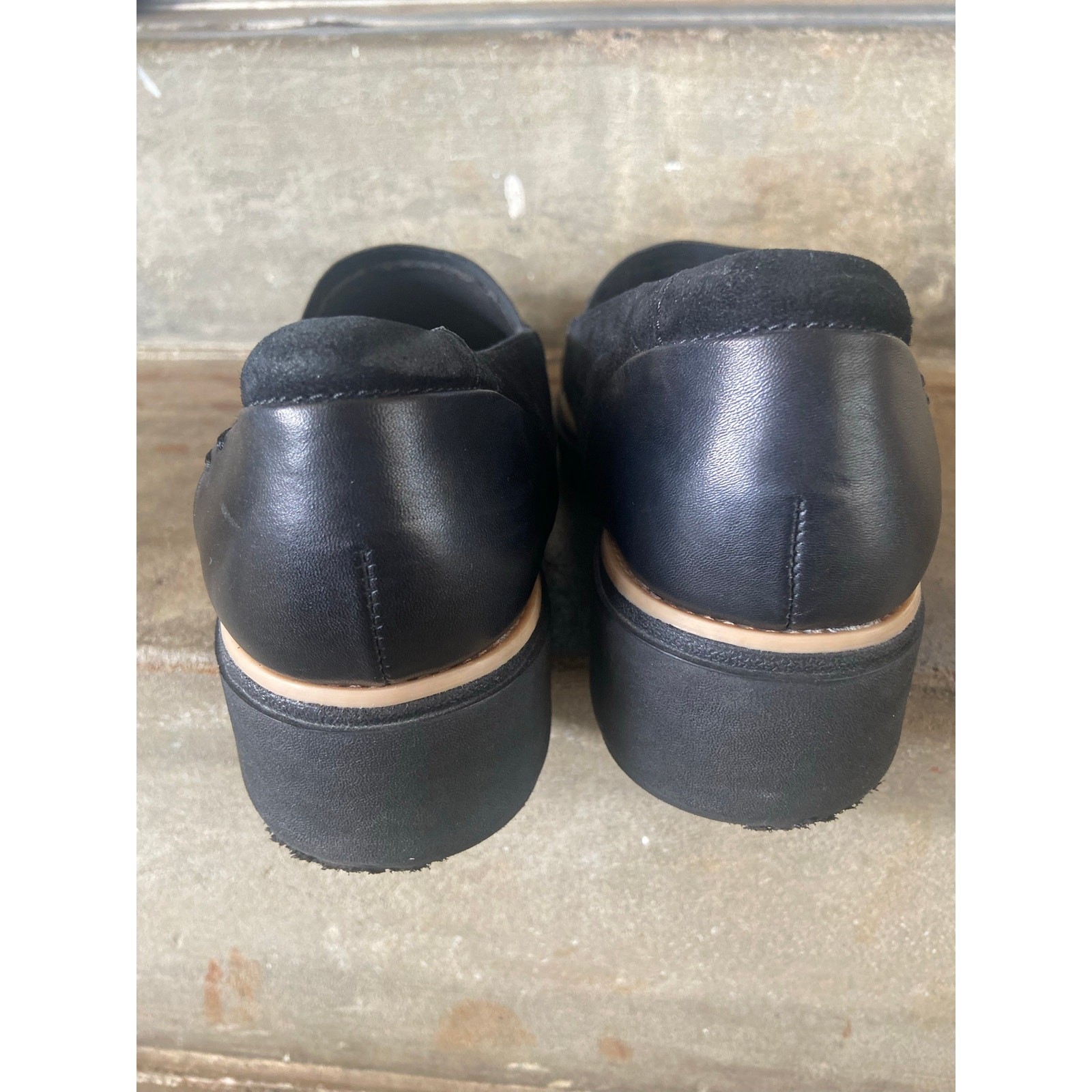 Clark’s Collection Sharon Dolly black suede loafer