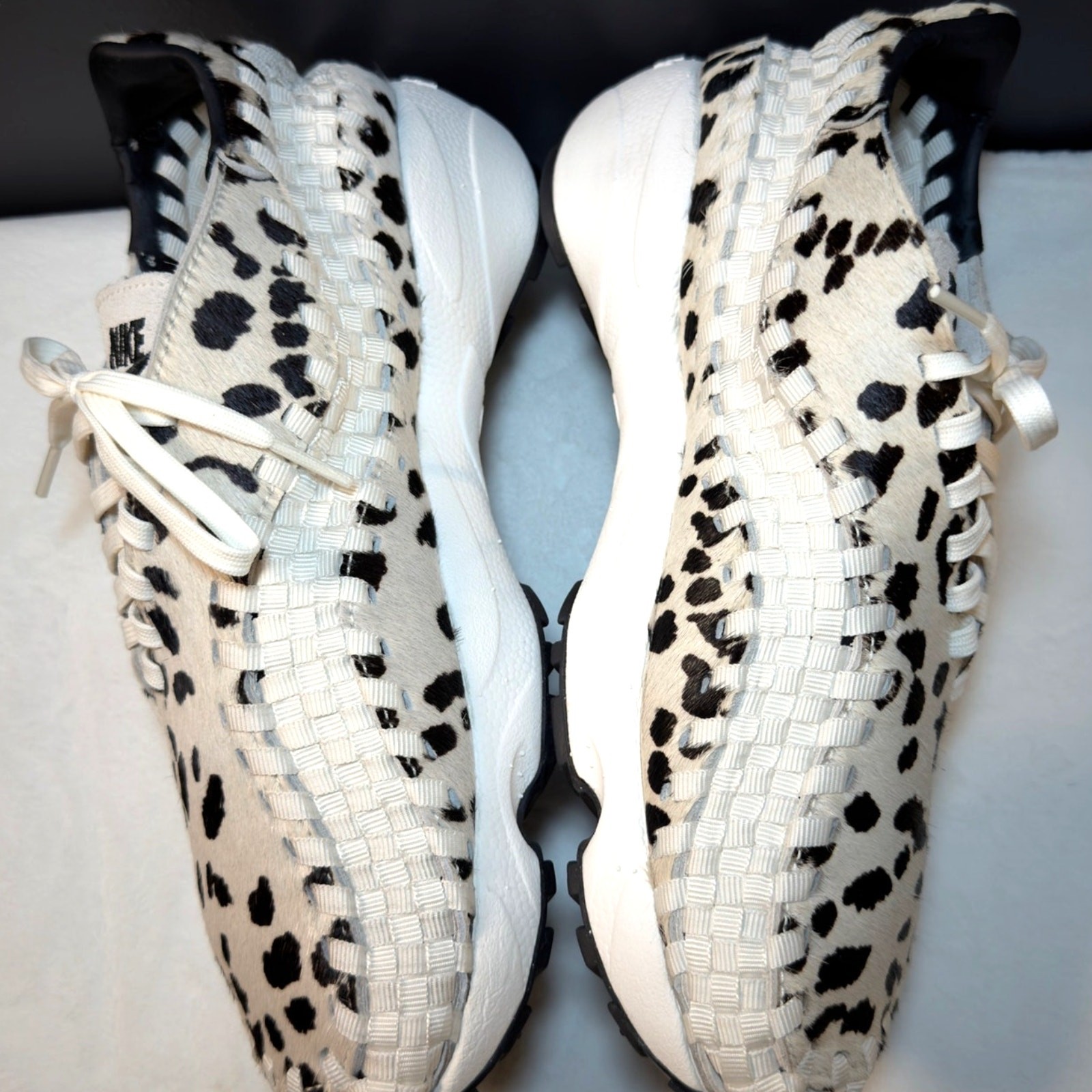 Nike WMNS Air Footscape Woven “White Cow Print” – FB1959-102 | 10.5W