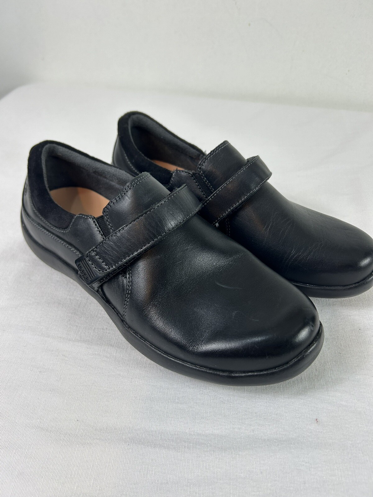 Anodyne No 51 Leather Comfort Casual Stylish Shoes Black Women’s Size 8 $159
