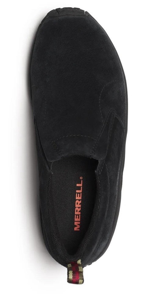 Merrell Jungle Moc Women’s 8 Wide Midnight Black Slip on Hiking Shoes J60826W
