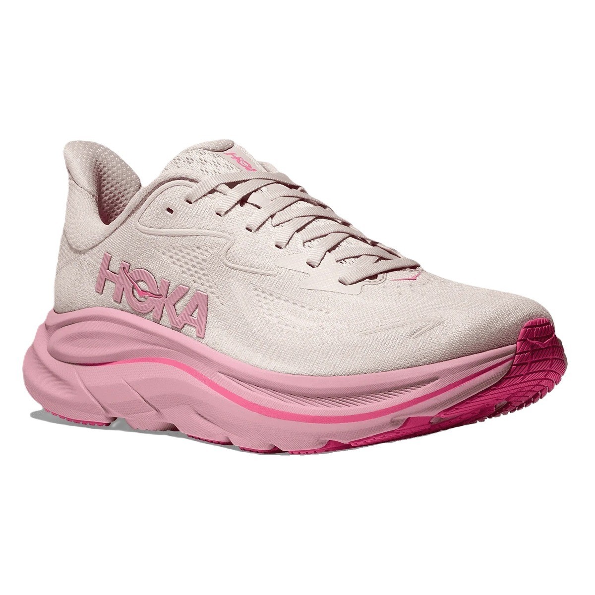 Hoka One One Clifton 10 Rose Cream Dried Rose 1162031-RMD Women’s New