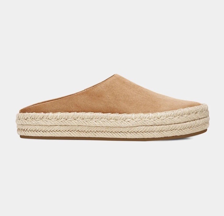 Vince Women’s ULLA Espadrille Comfort Slide Mule Shoes Size 36.5 EU … 6.5 US