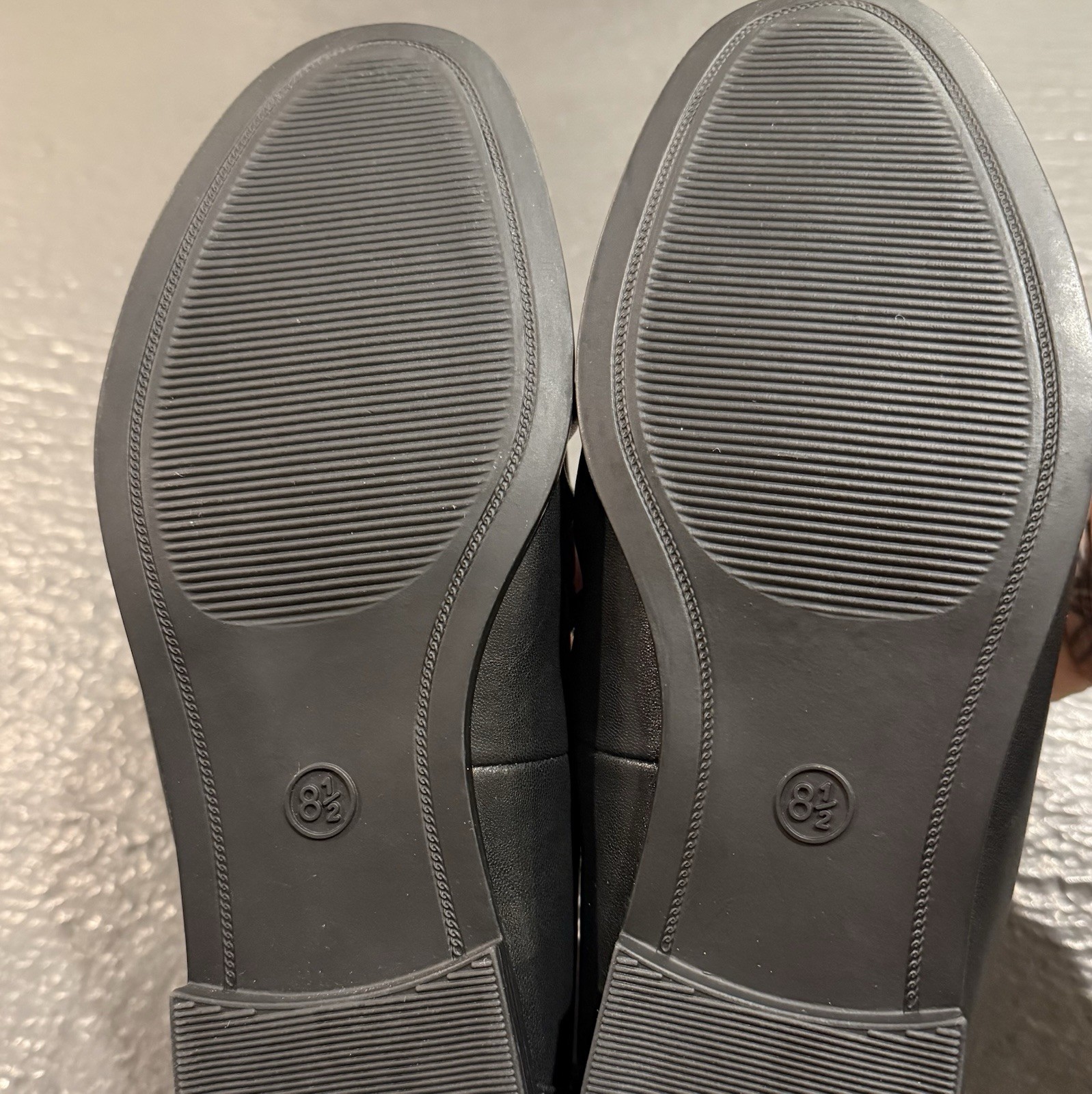 A New Day Black James Memory Foam Loafer Flats Women’s 8.5 Synthetic Slip-On