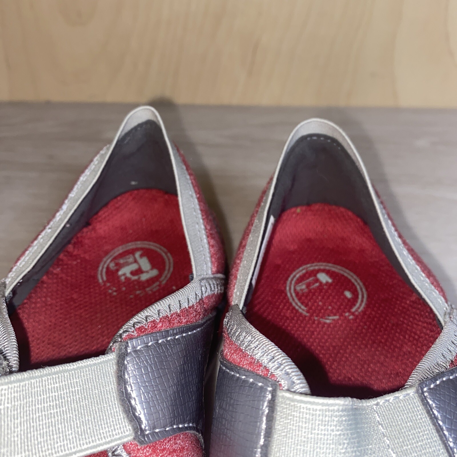 Propet Onalee Red / Grey WAA003J Women’s 6.5 UK 4 EURO 36.5 (2E)
