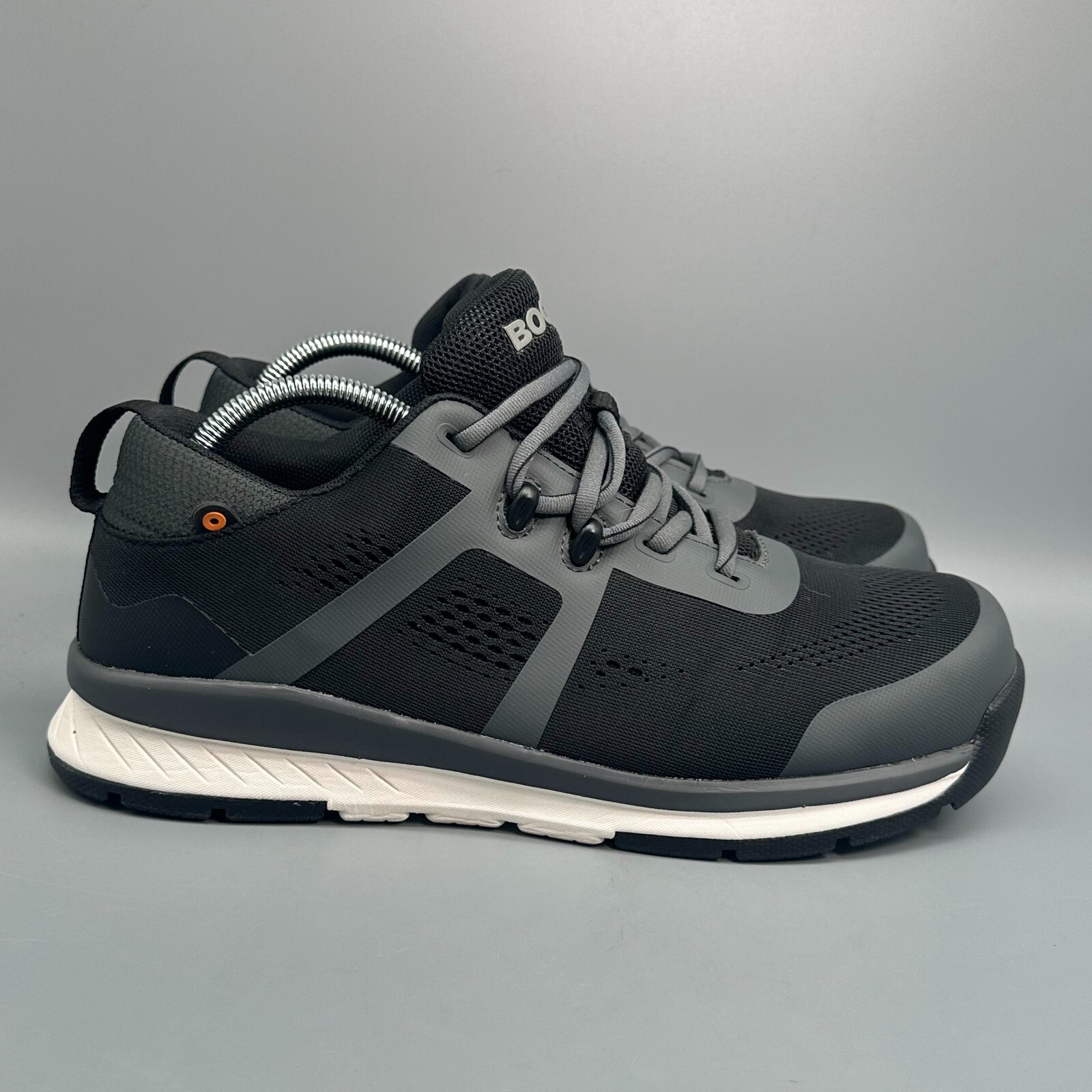 Bogs Sandstone Knit Low TR Composite Safety Toe Women’s 9.5 Dark Gray Work Shoes