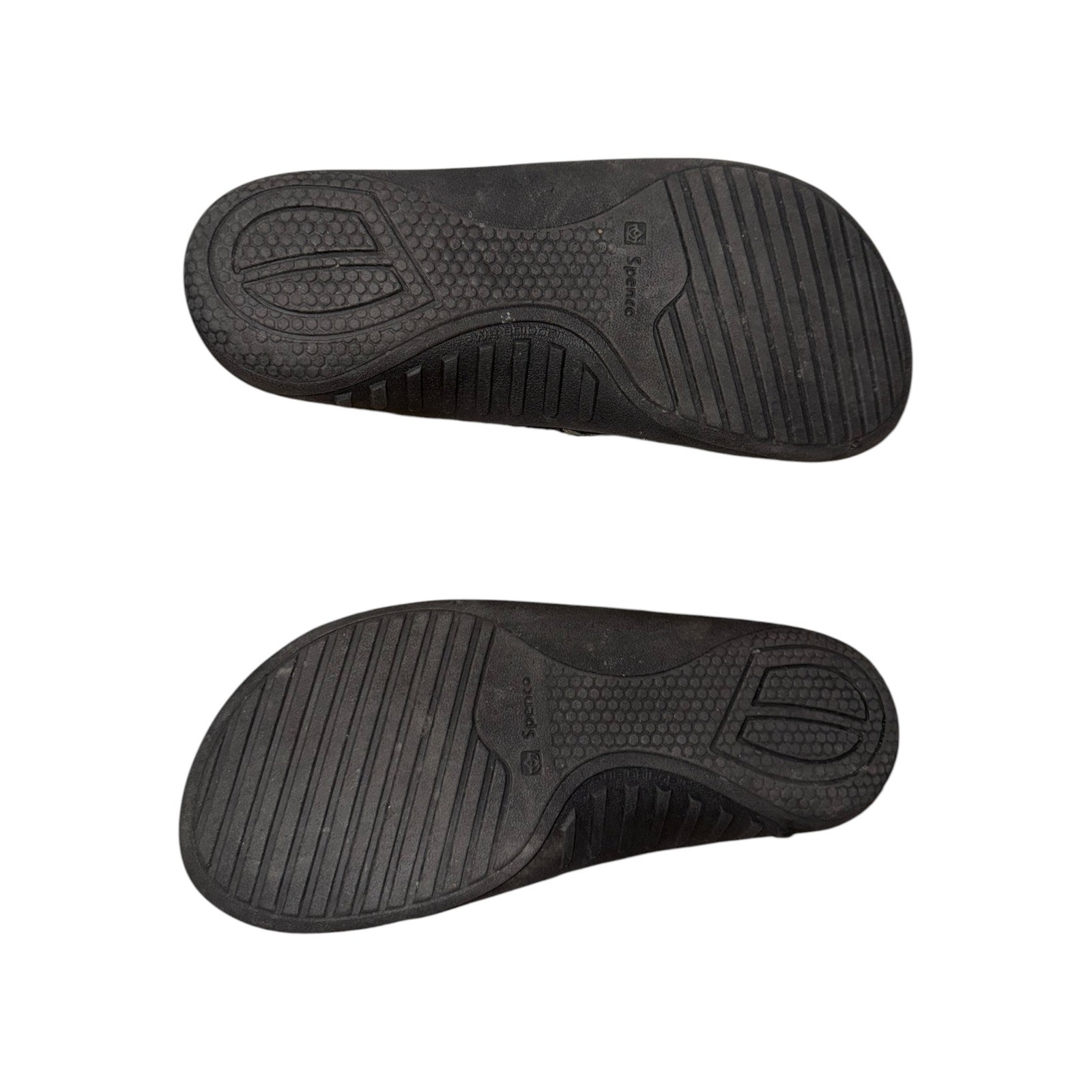 Spenco Orthotic Recovery Slide Sandals Black Women’s 10 Comfort Arch Support