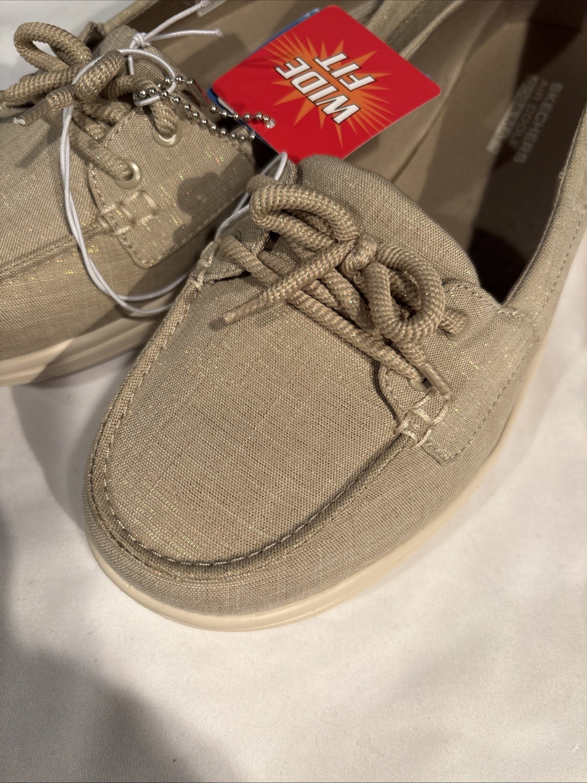 Skechers Women’s Size 9.5 Wide Shoe Riviera On The Go Flex, Air Cooled, Washable