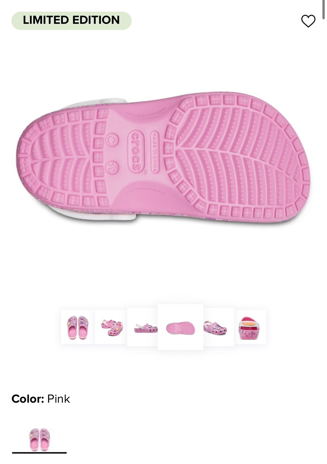 NWB HELLO KITTY AND FRIENDS CLASSIC CLOG, Size M4/W6