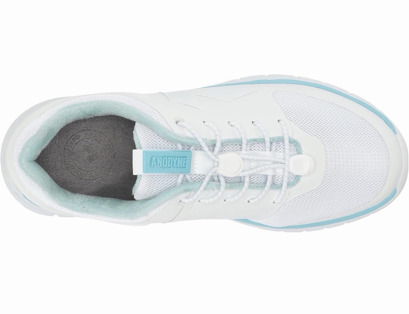 ANODYNE (23) Women’s Therapeutic Diabetic Sneakers Walking Shoes Size 8W White