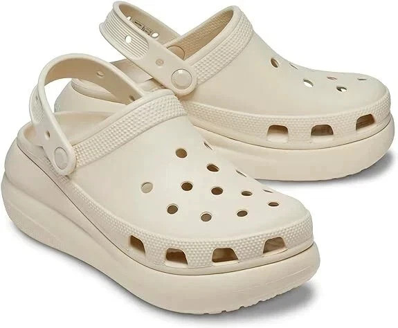 Crocs Crush Platform Clogs Lightweight Water-Friendly Elevated Casual