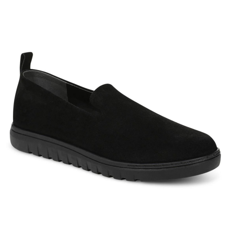 VIONIC Uptown Willa Slip On Sneaker – Black Suede NEW