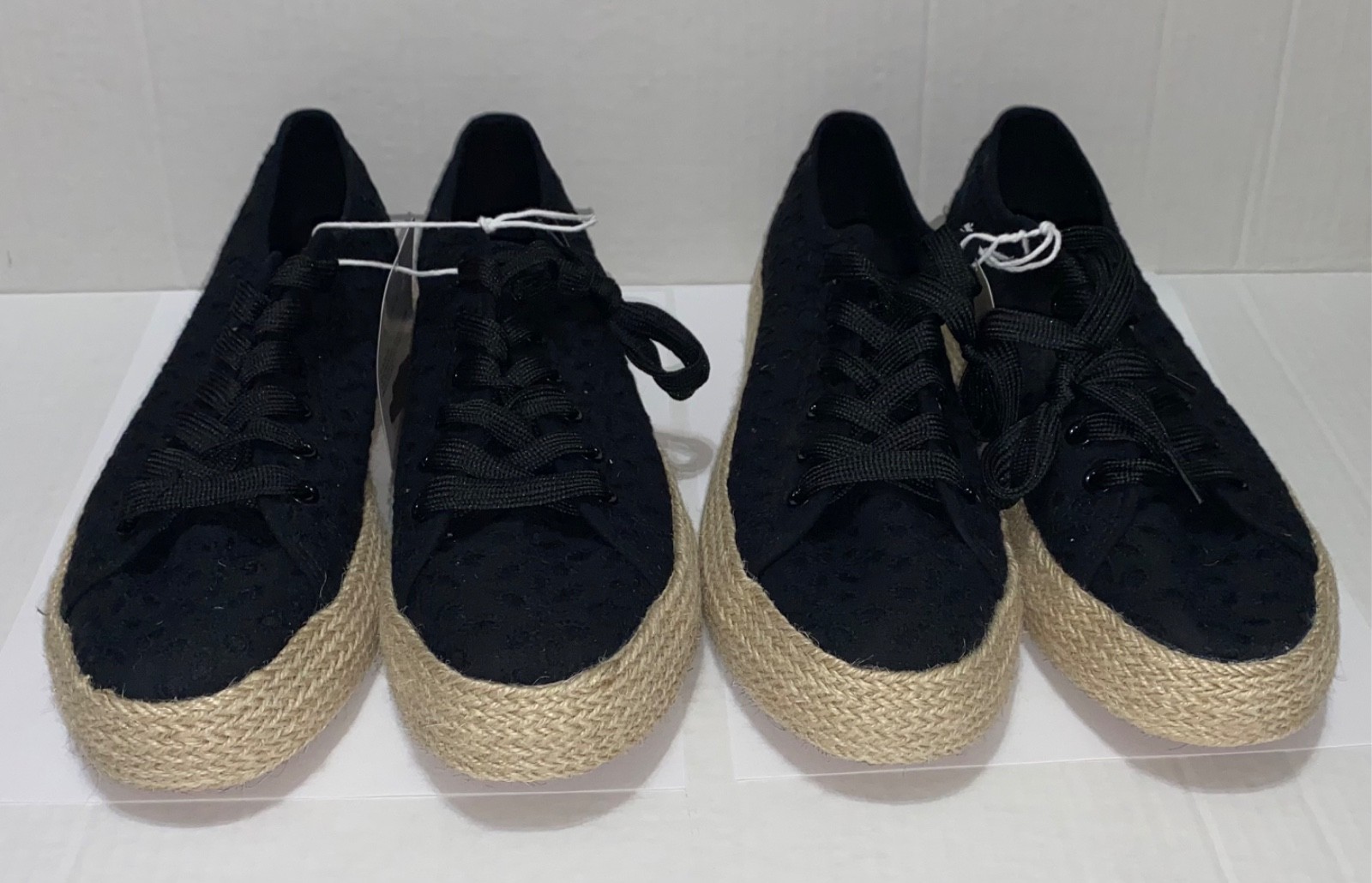 NIB – Women’s – Serra Espadrille Sneaker Shoes – Size 10 – Black