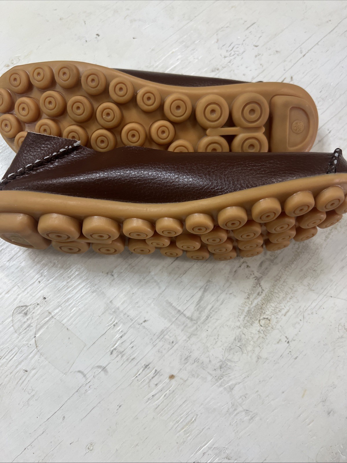 Venus Celia Loafer Women’s Brown Leather Flats Size 43 US 10.5 – Comfort Walkin