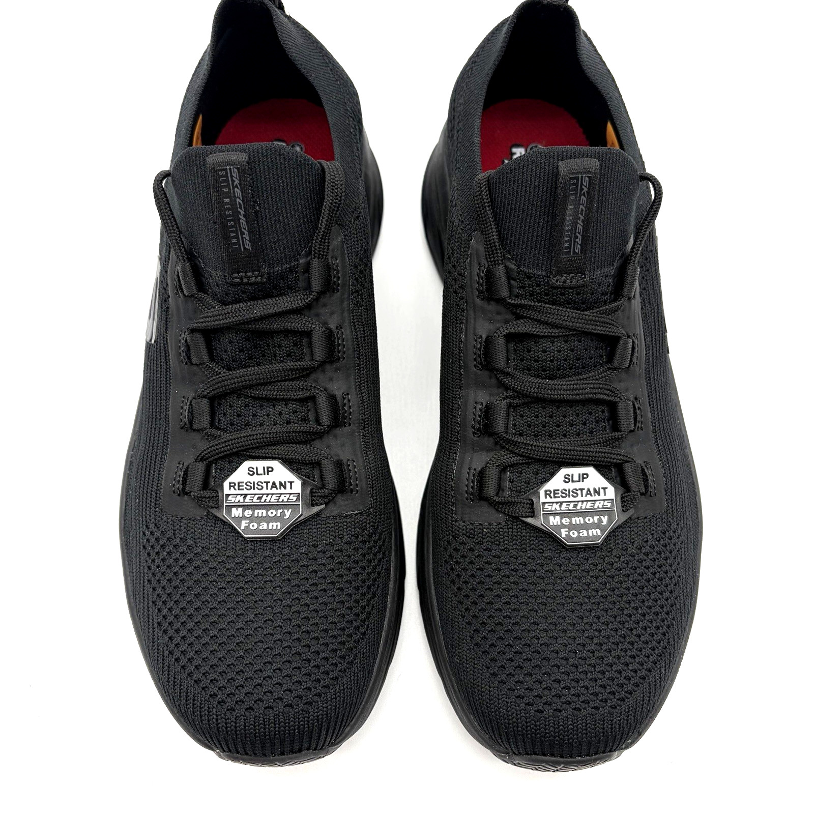 Skechers Women’s Slip-Resistant Relaxed Fit Memory Foam Cushioned Work Shoe 11