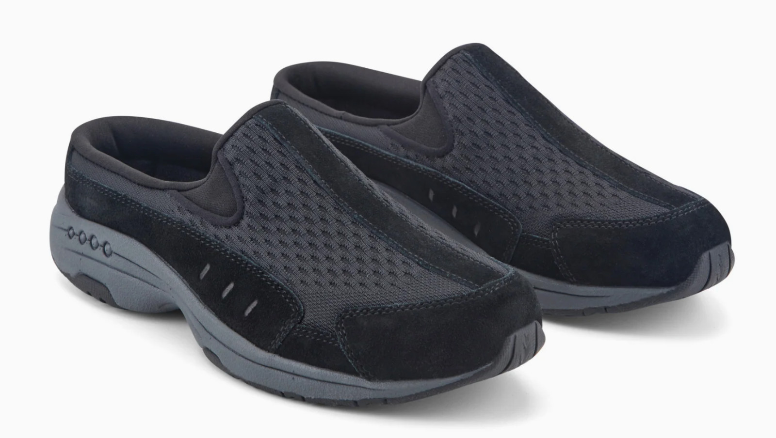 easy spirit Traveltime 675 8.5M Black Mesh