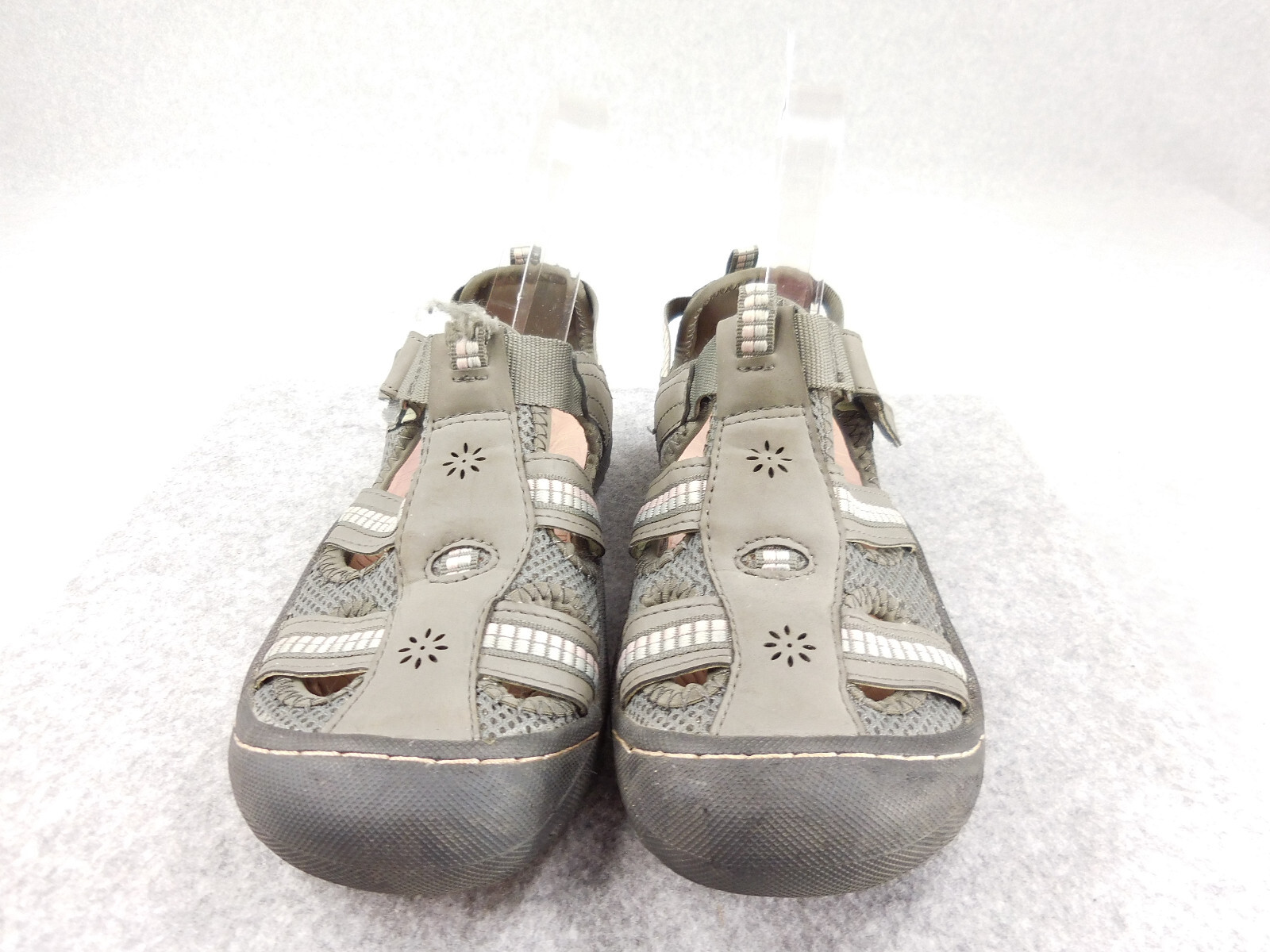 JSport by Jambu Regatta Shoes Women 7M Gray Vegan Slip Resistant Water Flats