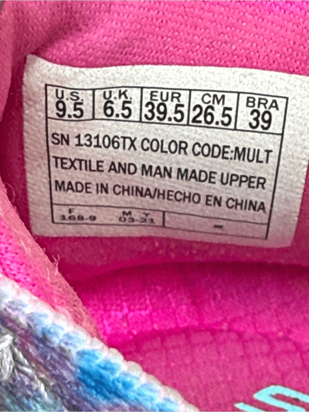 Skechers Ultra Flex Harmonious Slip on Sneakers Loafers Tie-Dye Women’s size 9.5