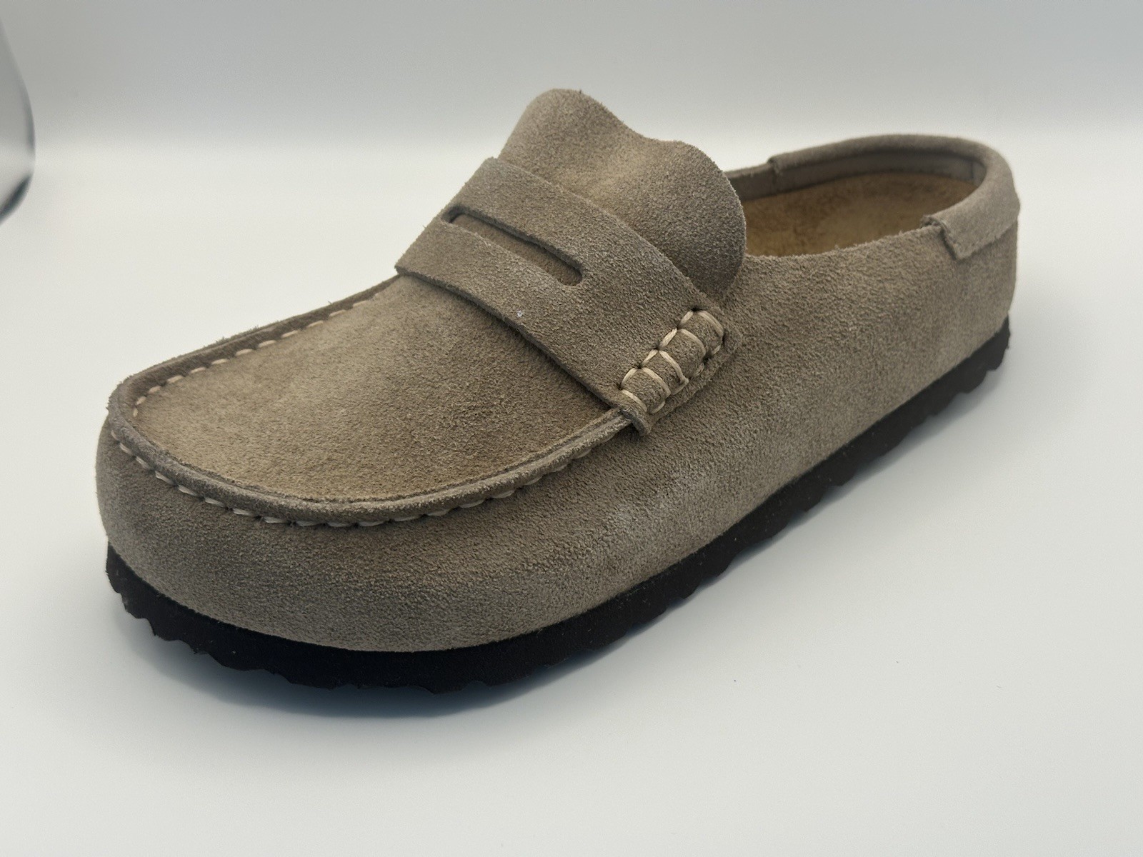 Birkenstock Naples Wrapped Sandals – Taupe