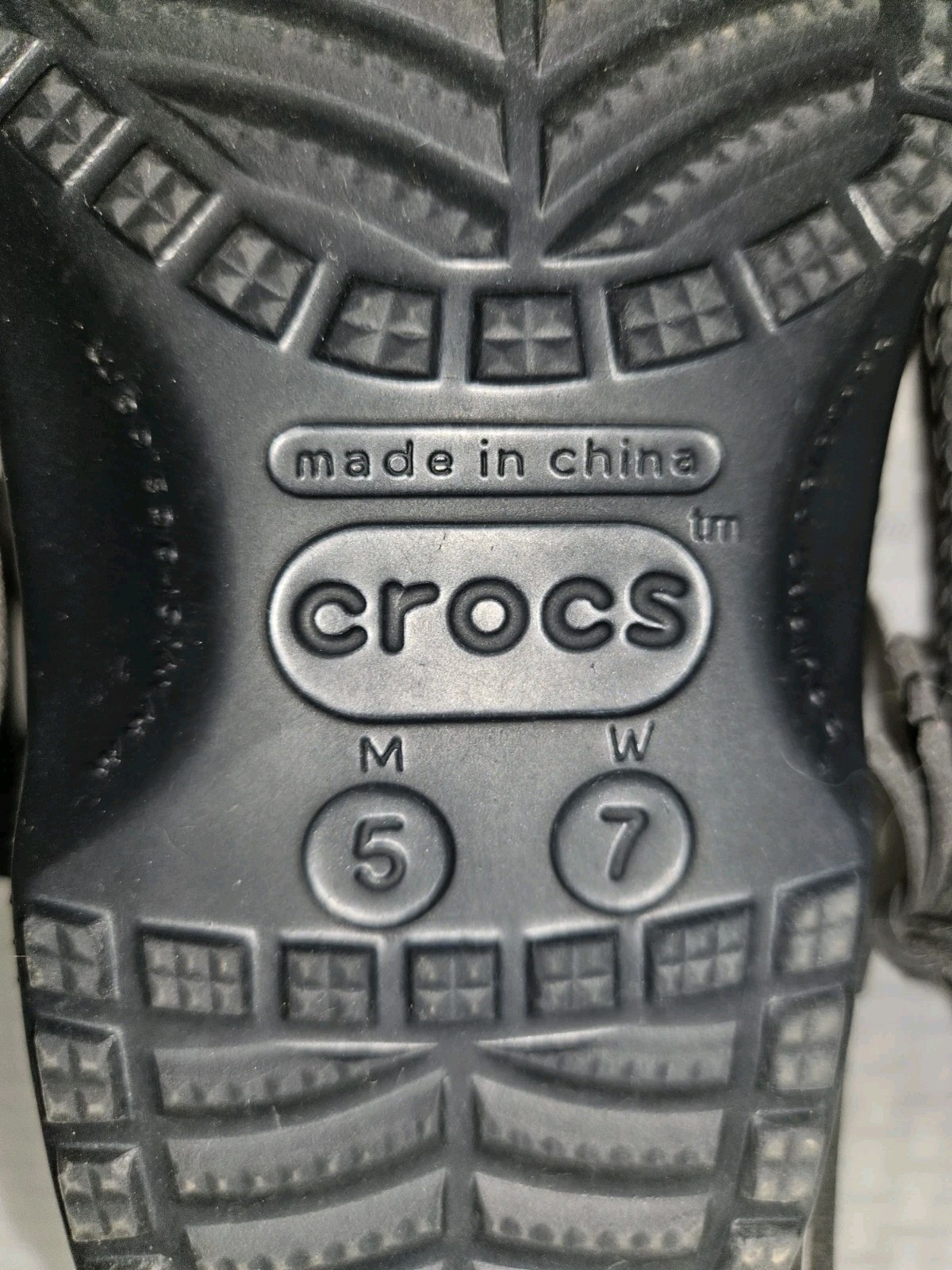 JOURNAL STANDARD X CROCS unisex mules-shoes-suede-M5 W7-NEW No Box