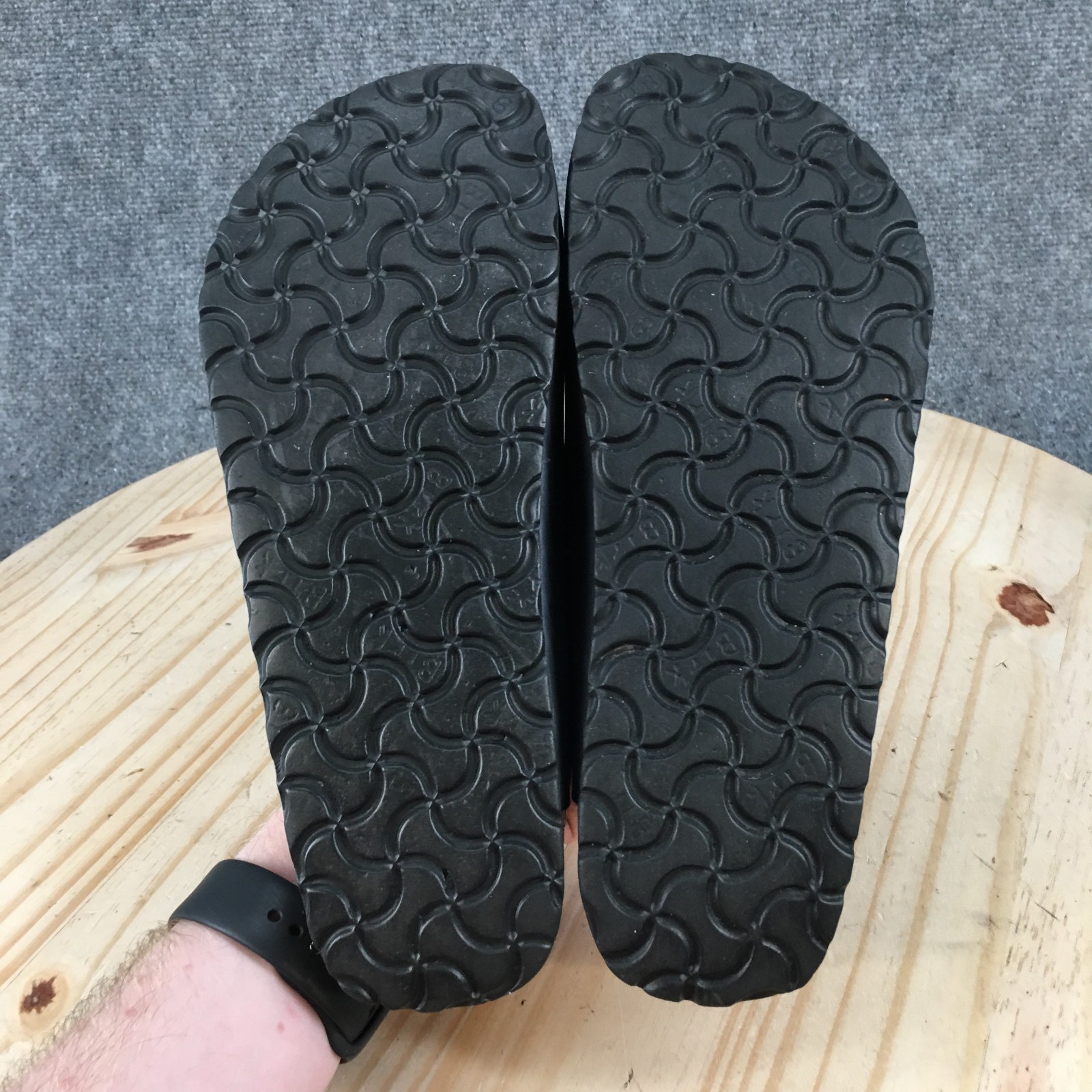 Birkis Birkenstock Amsterdam Shoes Womens 38 Clogs Slip On Closed Toe Flats Blue