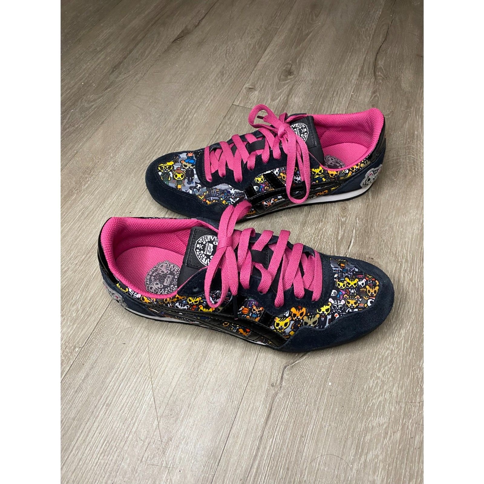 tokidoki x Onitsuka Tiger Serrano “Black/Pink Graphic”