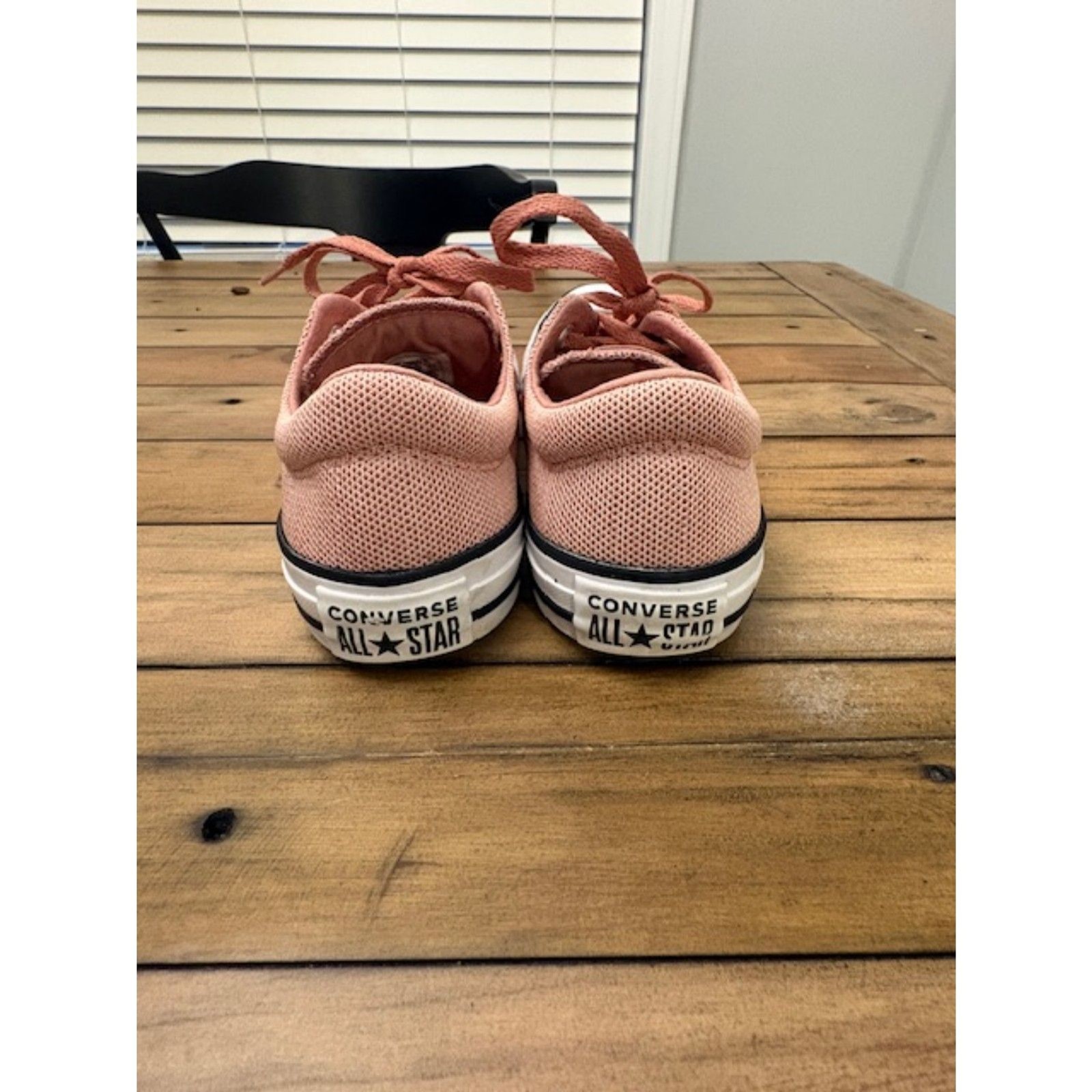Converse All Star Madison Oxford Sneakers Women’s 7 Rust Pink Heavy Duty Canvas