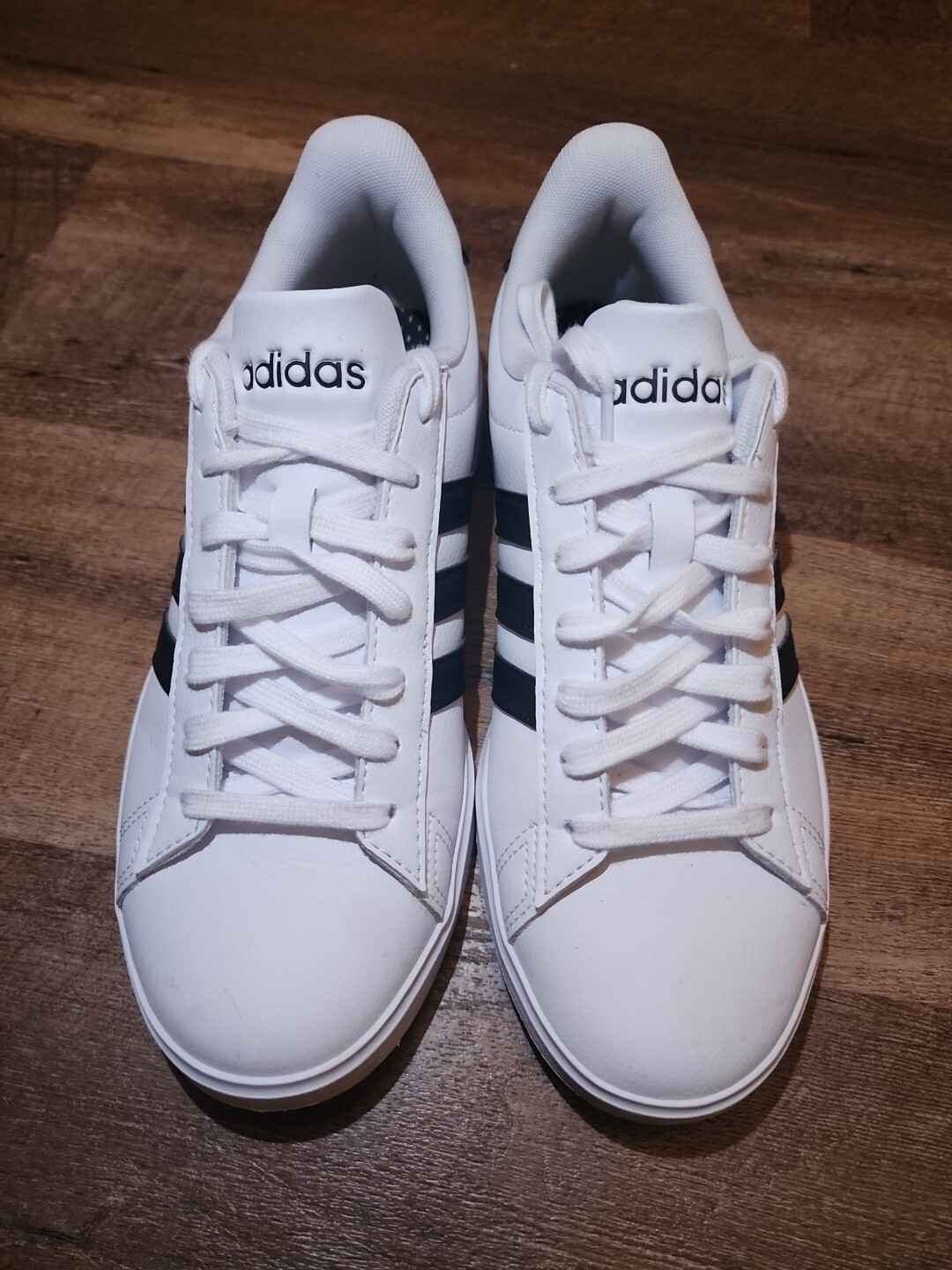 ADIDAS Grand Court 2.0 Sneaker Women’s Size US 7.5 USED ONCE! White/Black GW9214