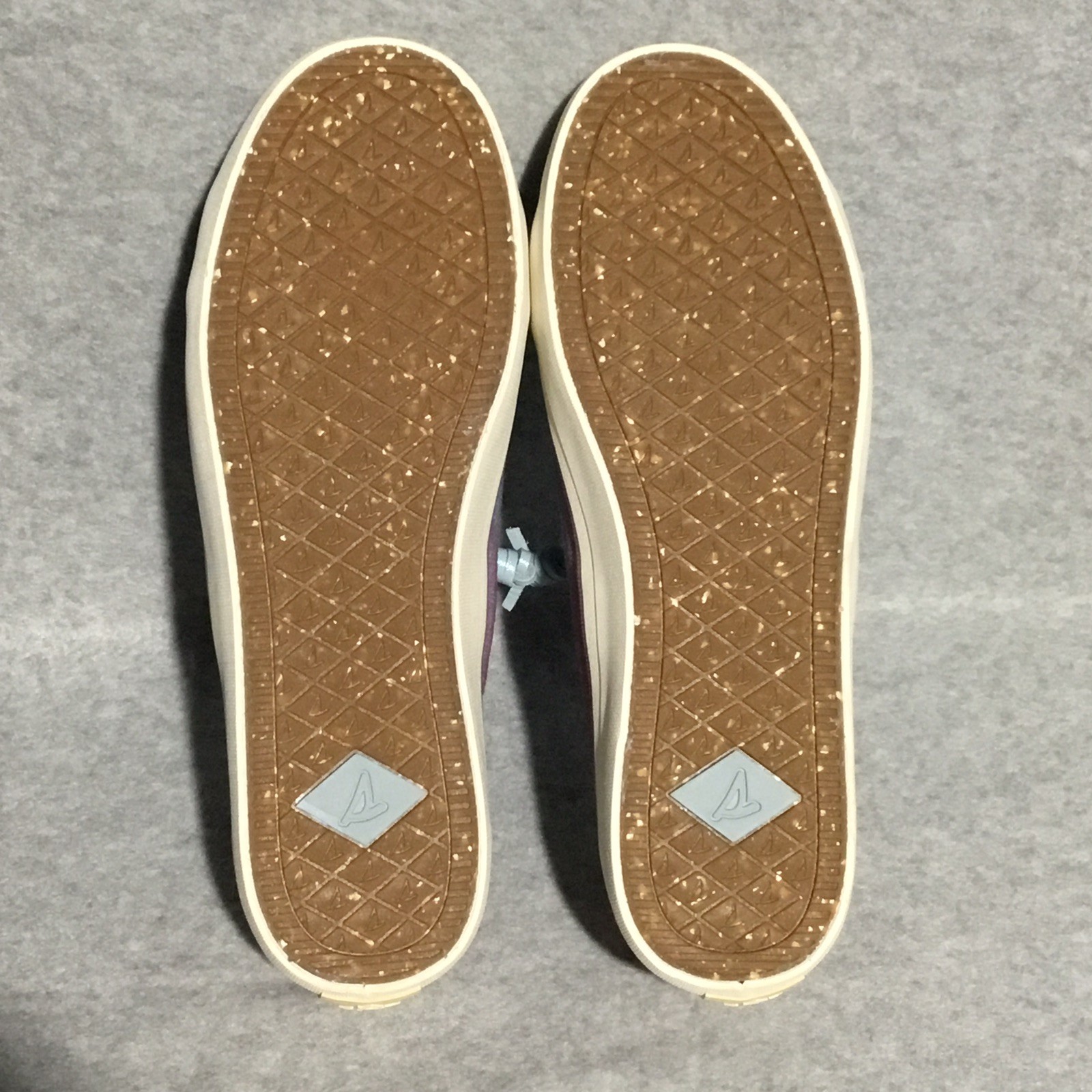 Sperry Crest Vibe Shimmer Sneakers Women’s 8.5 Blue Purple Ombré Slip On Shoes