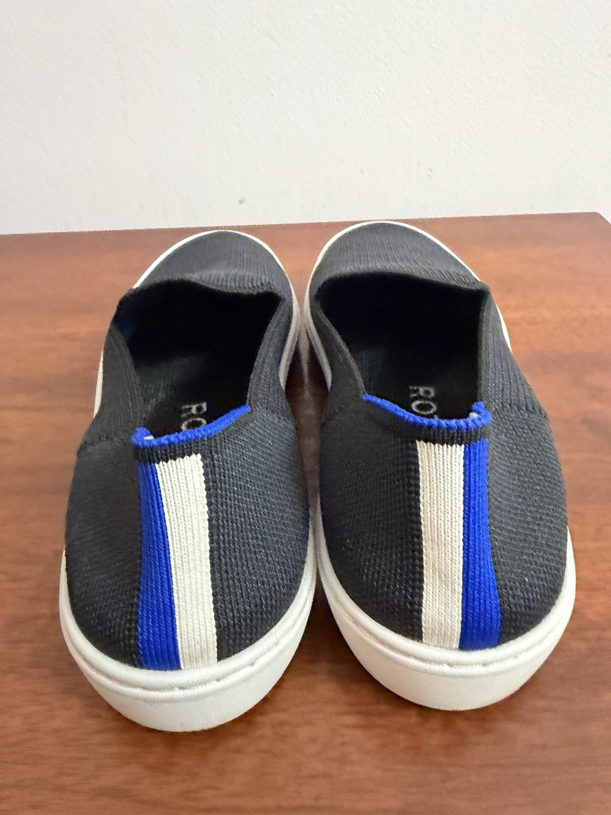 Rothy’s Women’s Black The Original Slip On Sneaker Size 7 $99