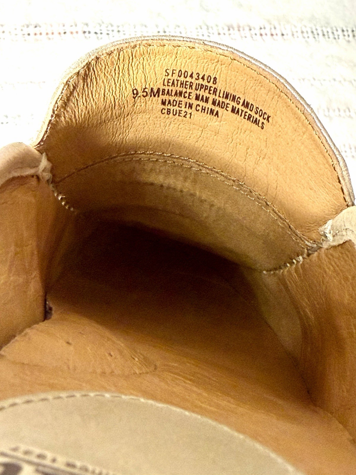 Sofft Somers Moc Metallic Taupe Croc Leather Mule Shoes Womens Size 9.5 EUC