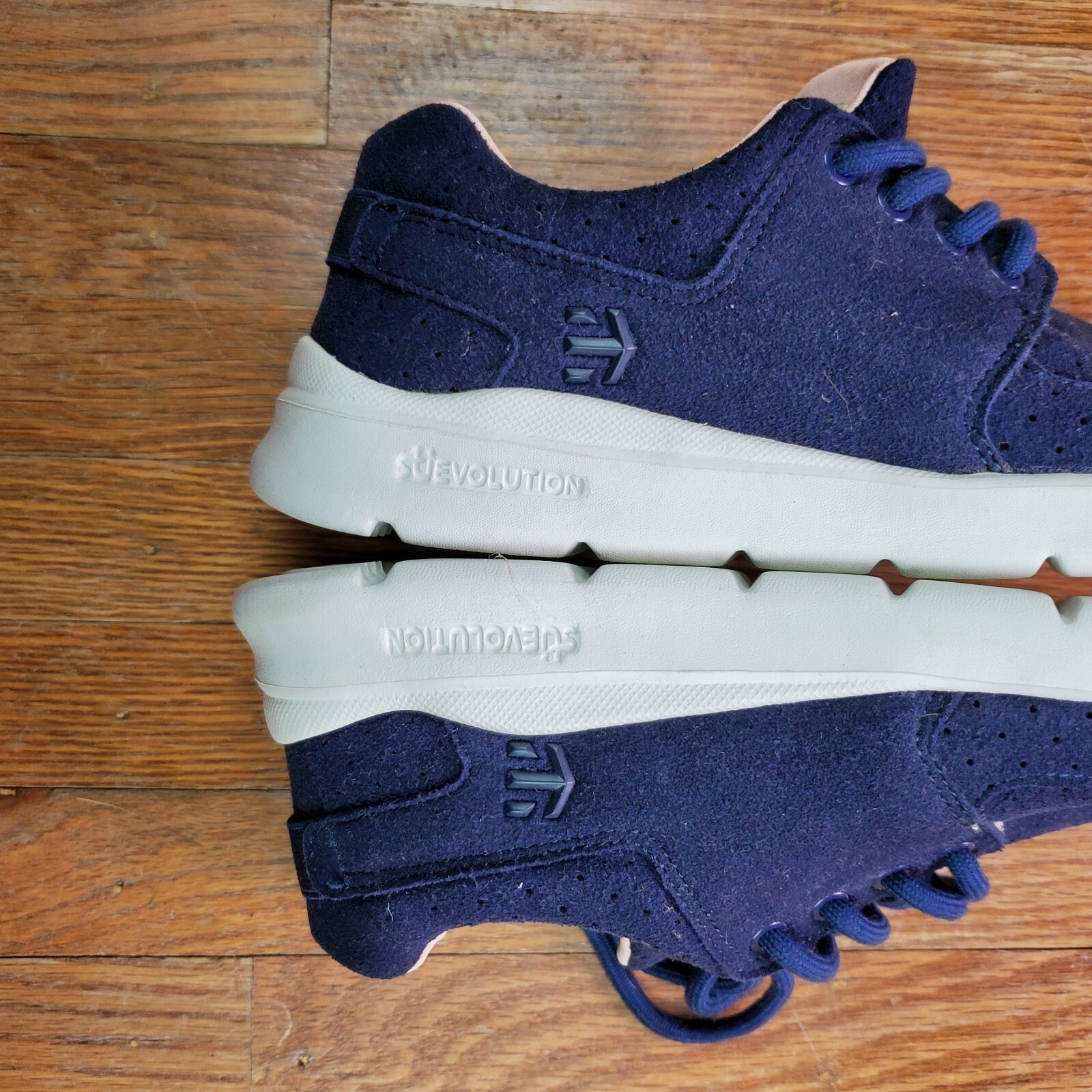 Etnies Scout XT Womens Lace Up Shoes Sz 7 Skate Skateboarding Casual Navy Blue