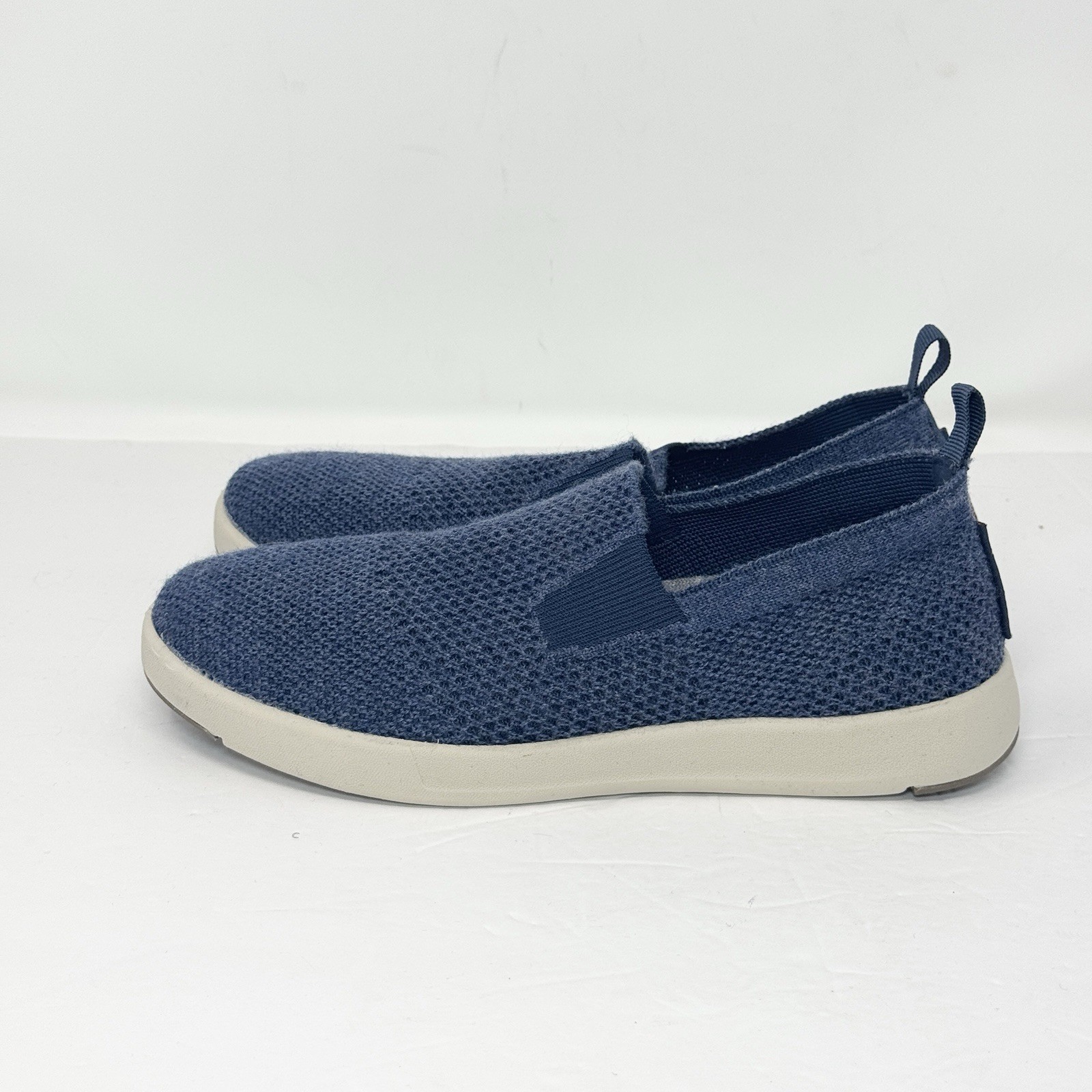 WOOLLOOMOOLOO Suffolk Merino Wool Slip-On Loafer Shoes 36 / US 5.5 – 6 Blue