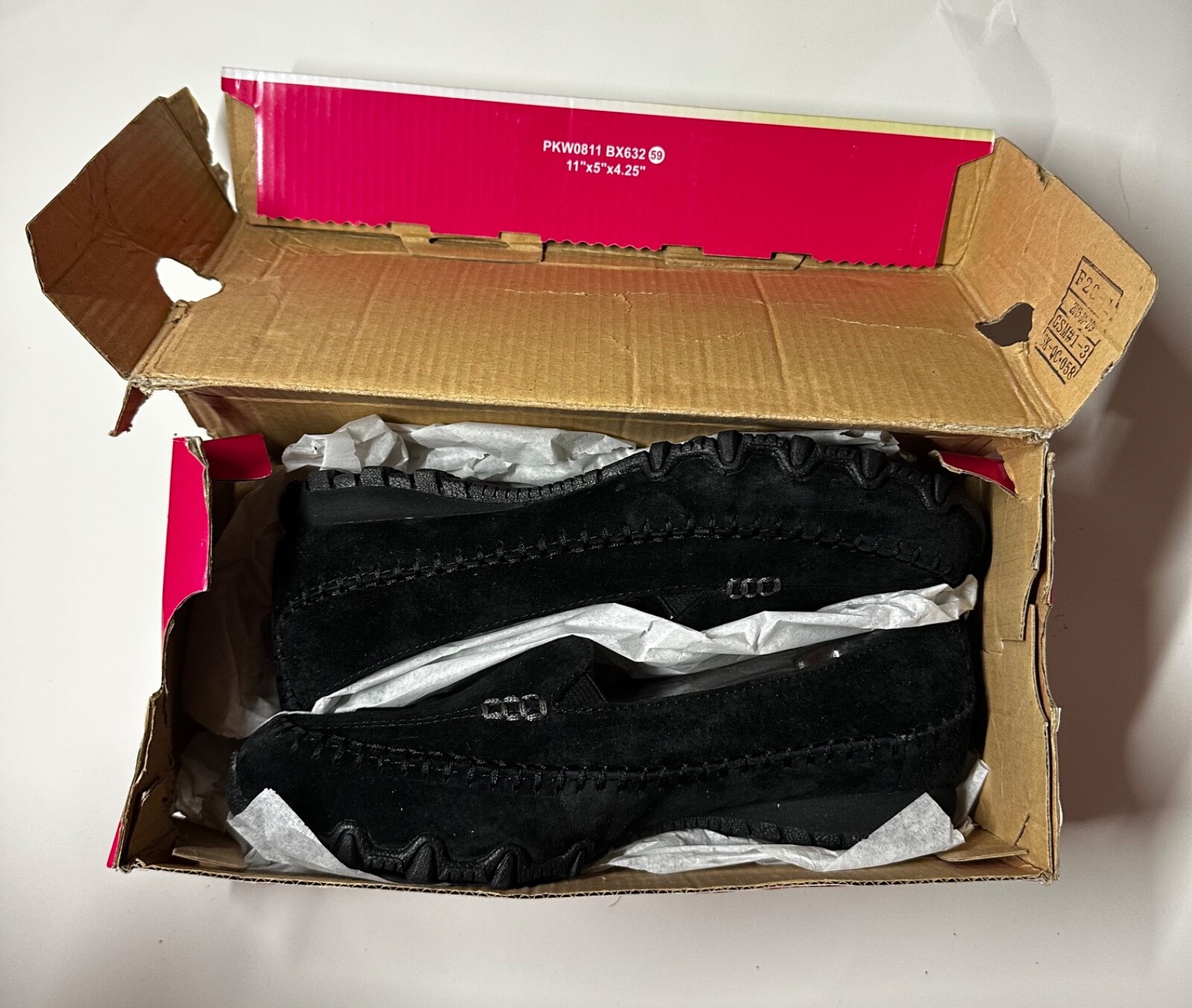 Skechers Relaxed Fit Bikers-Alumni Blk Sz 6