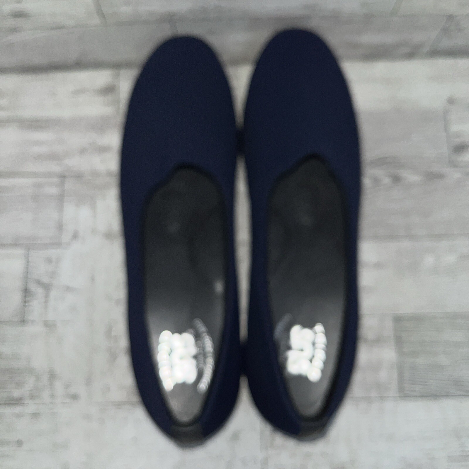SAS Bliss Blue Stretch Fabric Wedge Tripad Comfort Women Size 9.5S