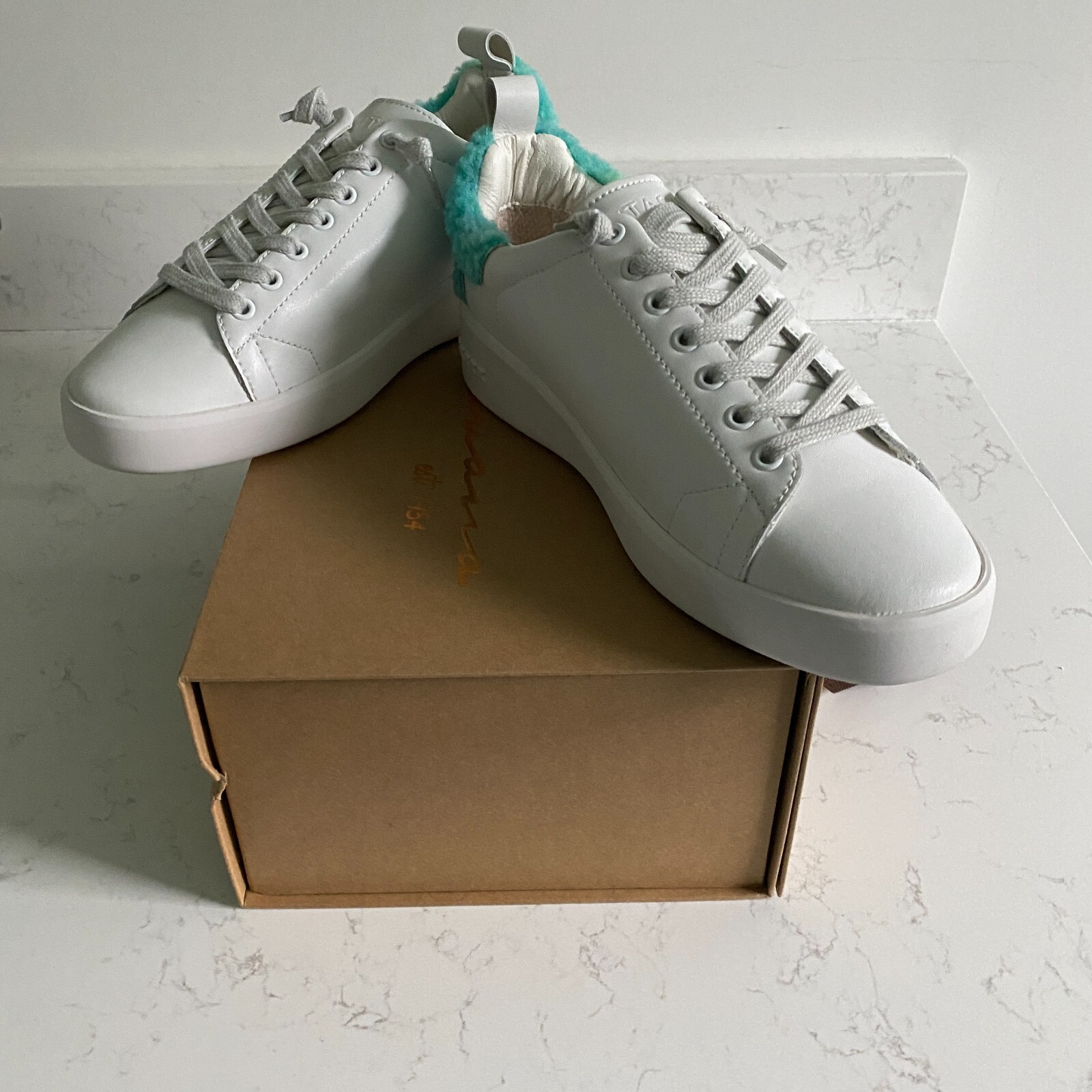 Vintage Havana Destiny White Tie Multi Women’s Sneakers Size 8 Fall