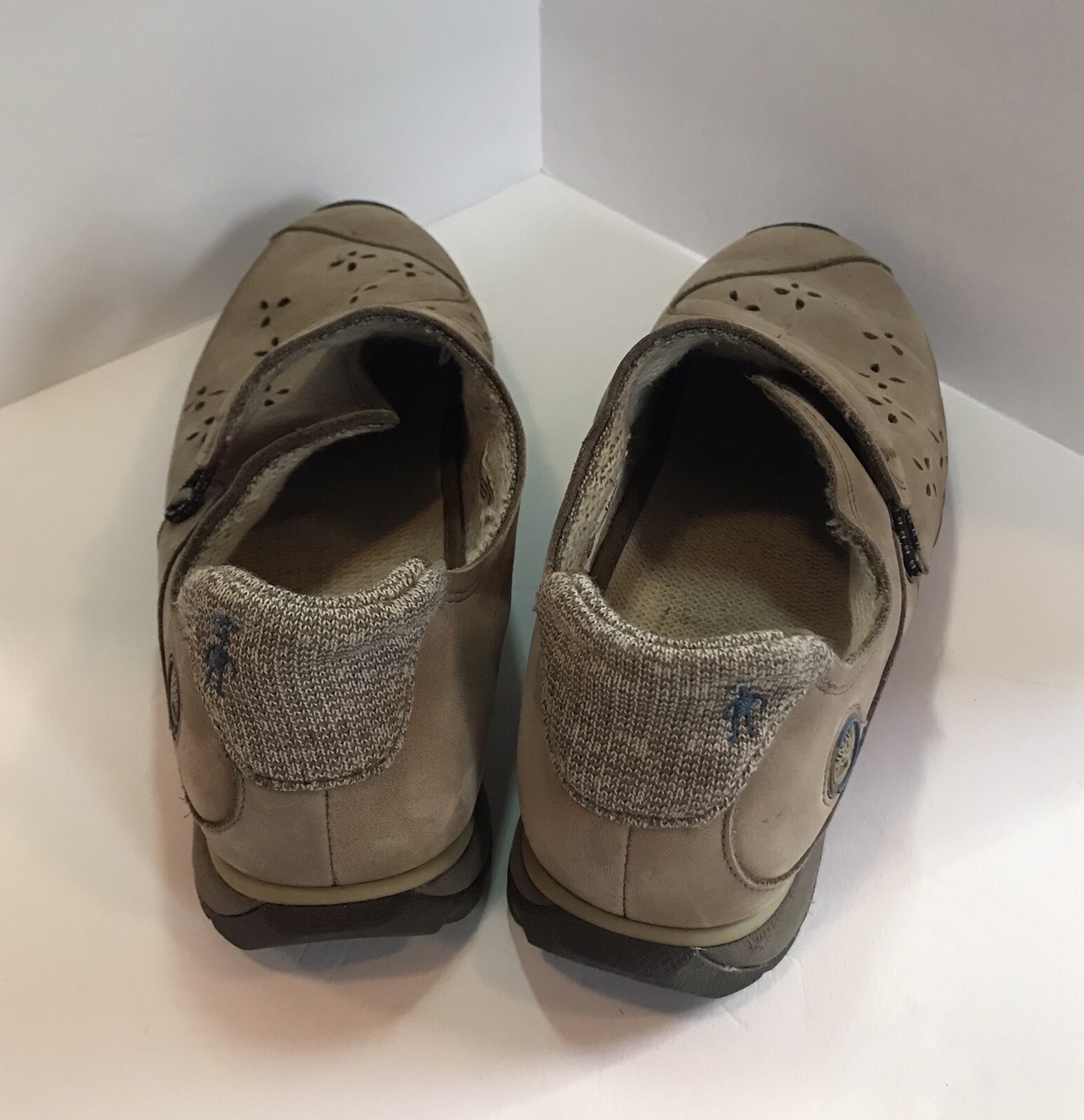 Timberland Smartwool Tan Leather Moccasin Women’s 9 Slip-on Casual Outdoor Shoe